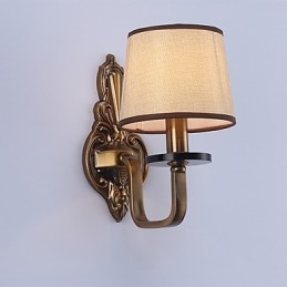 Tradizionale classico elettroplaccato caratteristica per la protezione degli occhi applique da parete downlight applique da parete