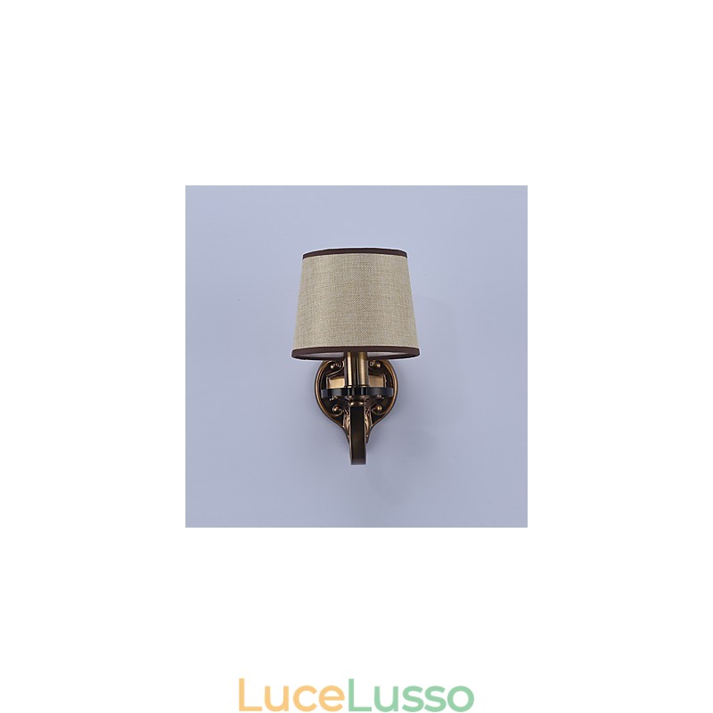 Tradizionale classico elettroplaccato caratteristica per la protezione degli occhi applique da parete downlight applique da parete