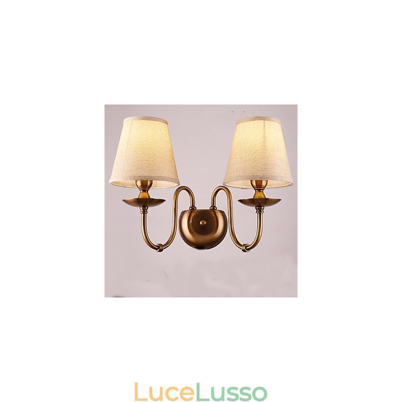 Tradizionale classico elettroplaccato caratteristica per la protezione degli occhi applique da parete downlight applique da parete