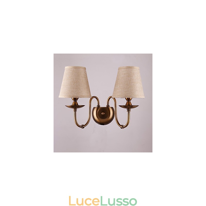 Tradizionale classico elettroplaccato caratteristica per la protezione degli occhi applique da parete downlight applique da parete