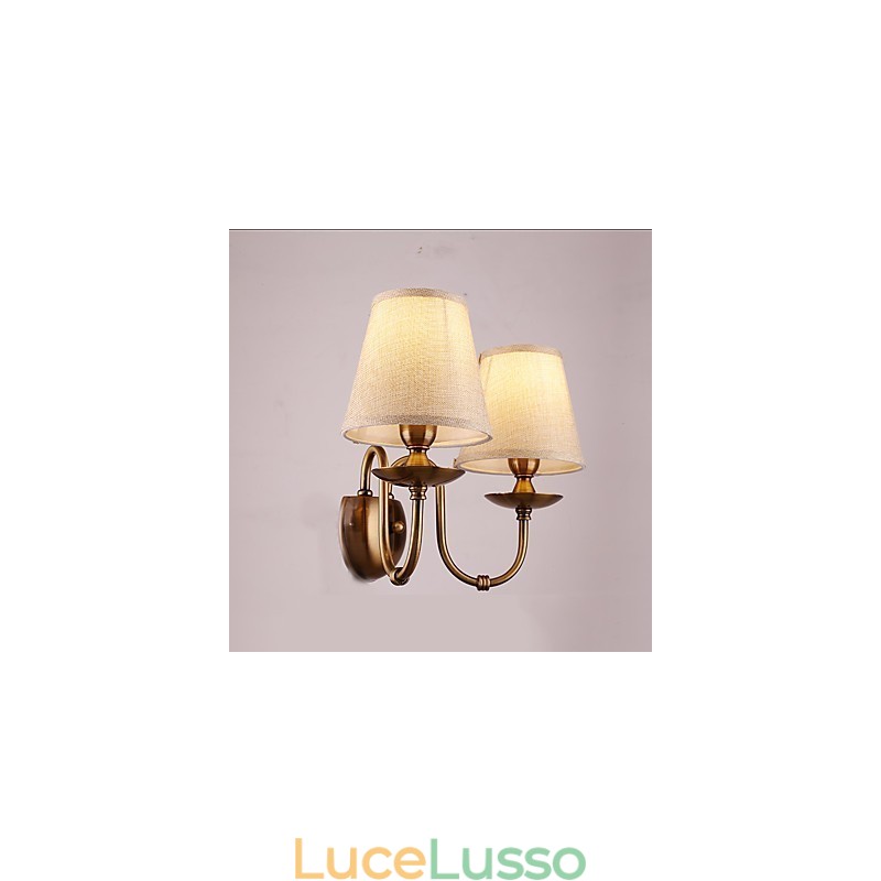 Tradizionale classico elettroplaccato caratteristica per la protezione degli occhi applique da parete downlight applique da parete
