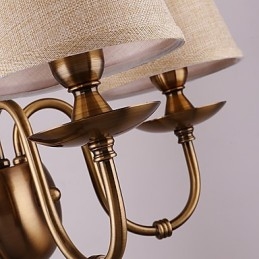 Tradizionale classico elettroplaccato caratteristica per la protezione degli occhi applique da parete downlight applique da parete