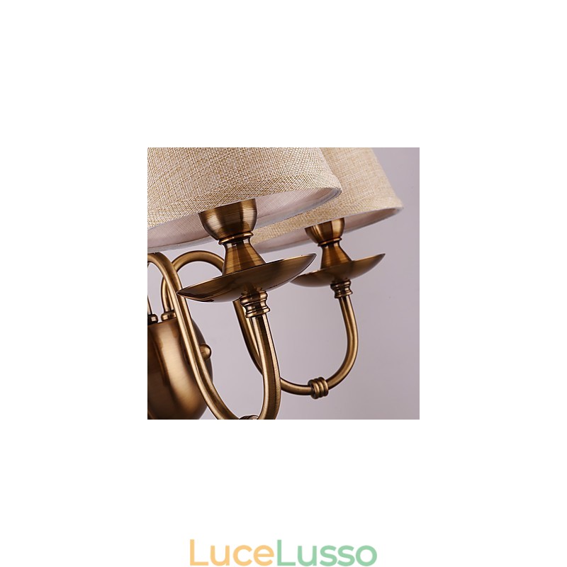 Tradizionale classico elettroplaccato caratteristica per la protezione degli occhi applique da parete downlight applique da parete