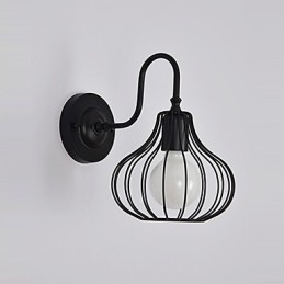 MaxTraditional Classic Rustic Lodge Painting Feature per applique da parete in stile mini con luce ambientale