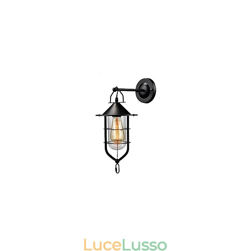Lampada da parete in stile europeo, lampada da balcone, corridoio, esterno, retrò, industriale, vento, bar, cortile, scale, camera da letto, parete