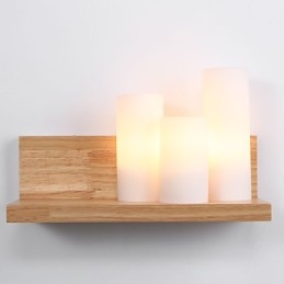 Applique in legno 3 luci Country
