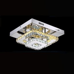 Lampade da soffitto in cristallo a filo, trasparenti o ambrate K9 per interni CE