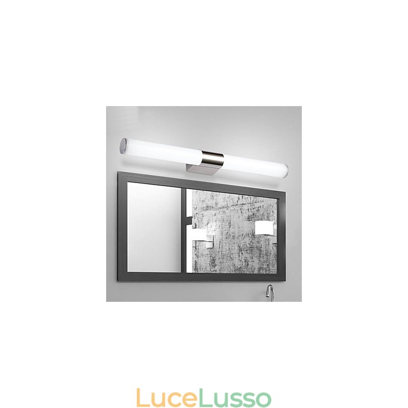Lampada da specchio di alta qualità Luci da bagno 85 265V Luci da parete in acciaio inossidabile e acrilico Illuminazione per il trucco