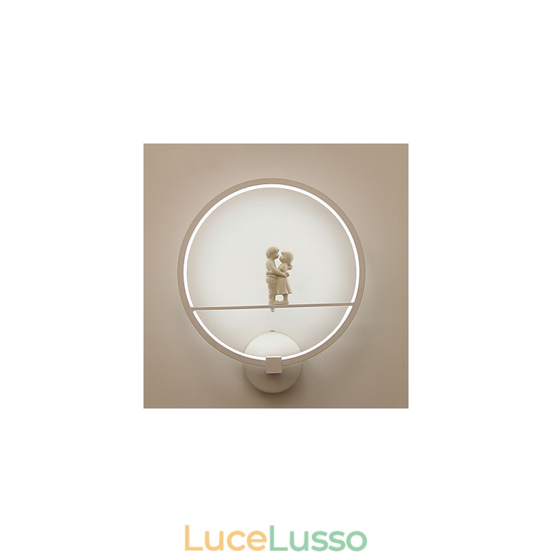 Applique da parete moderna contemporanea integrata per mini stile luce ambientale