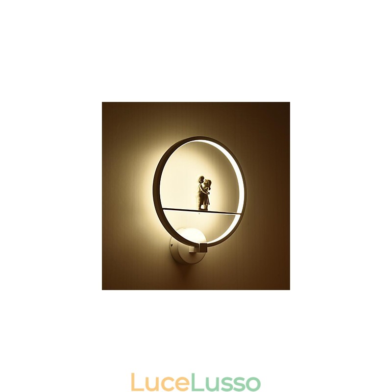 Applique da parete moderna contemporanea integrata per mini stile luce ambientale