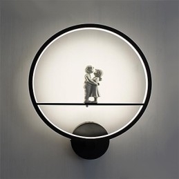 Applique da parete moderna contemporanea integrata per mini stile luce ambientale