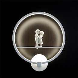 Applique da parete moderna contemporanea integrata per mini stile luce ambientale