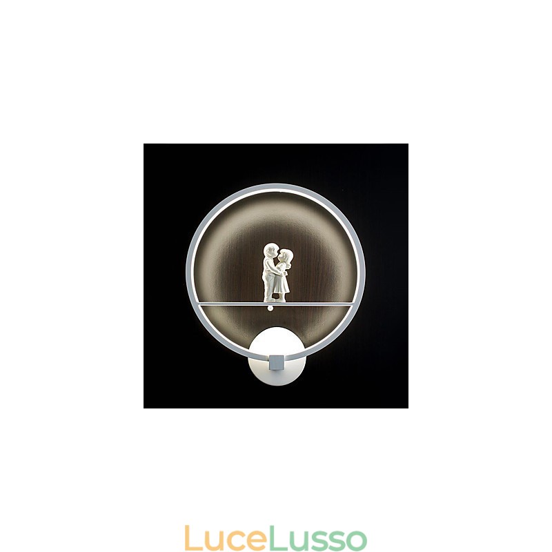 Applique da parete moderna contemporanea integrata per mini stile luce ambientale