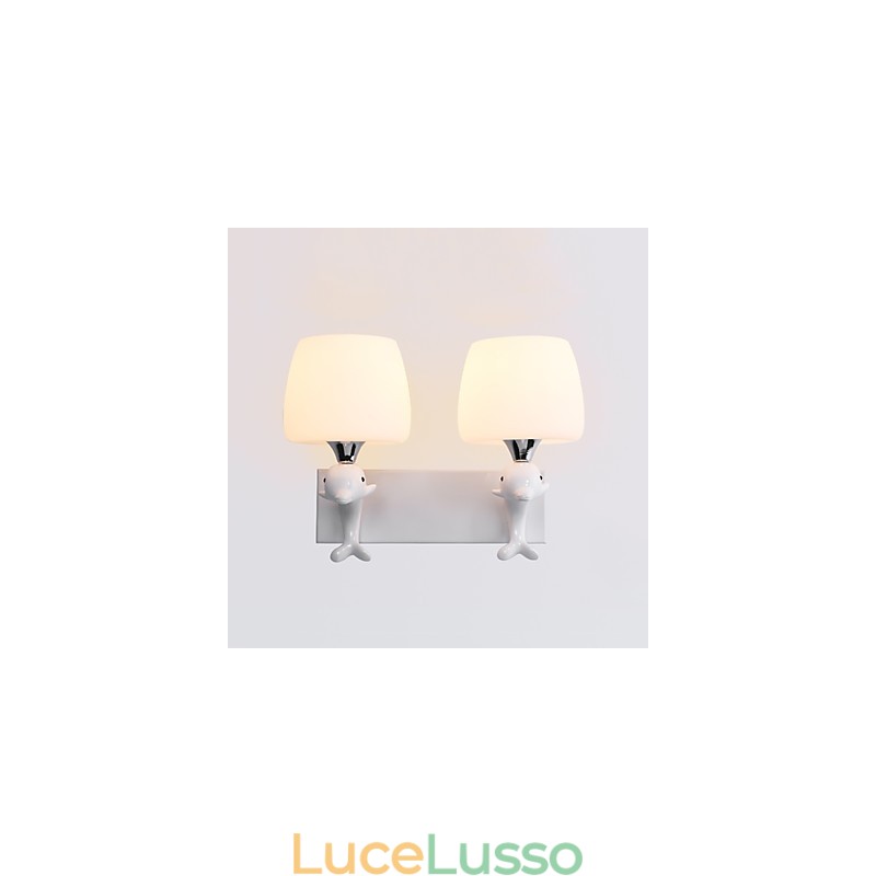 Moderna pittura contemporanea caratteristica per la protezione degli occhi luce ambientale applique da parete luce da parete