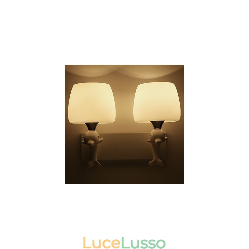 Moderna pittura contemporanea caratteristica per la protezione degli occhi luce ambientale applique da parete luce da parete