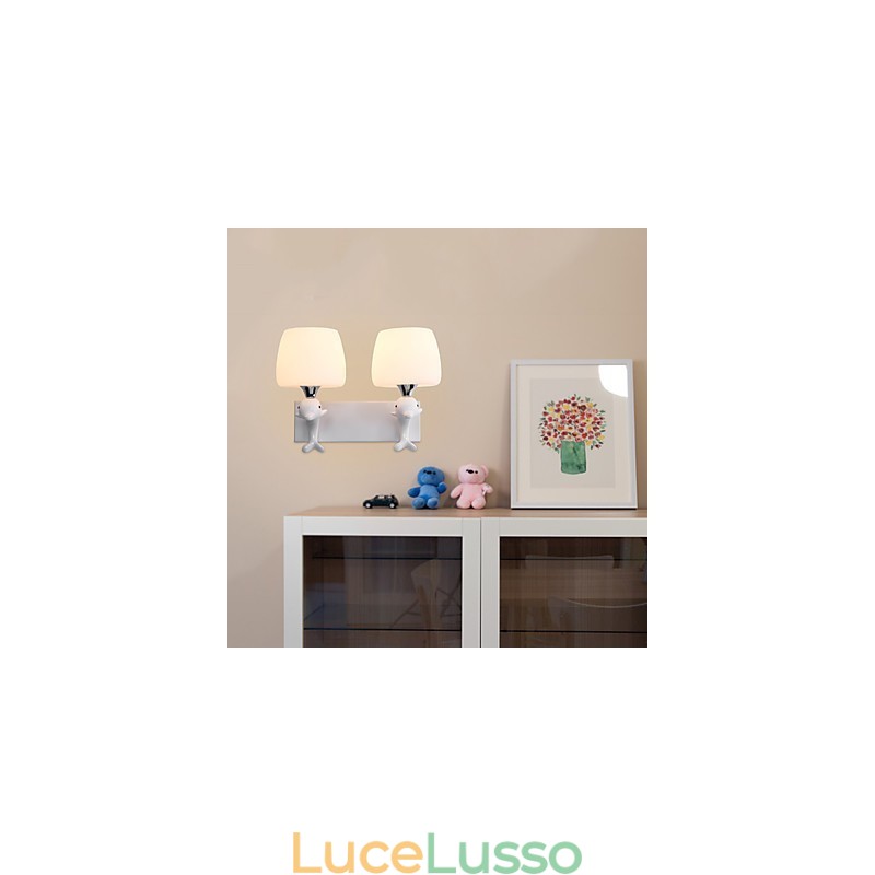 Moderna pittura contemporanea caratteristica per la protezione degli occhi luce ambientale applique da parete luce da parete