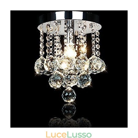 Moderno Contemporaneo Tradizionale Classico Country Cristallo Cromato Lampadario di Cristallo Luce Pendente Moderno Contemporaneo Tradizionale Classico Country Cristallo Cromato Lampadario di Cristallo Luce Pendente
