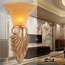 Moderno Contemporaneo Tradizionale Classico Rustico Lodge Pittura Caratteristica per Cristallo Mini Stile Ambientale