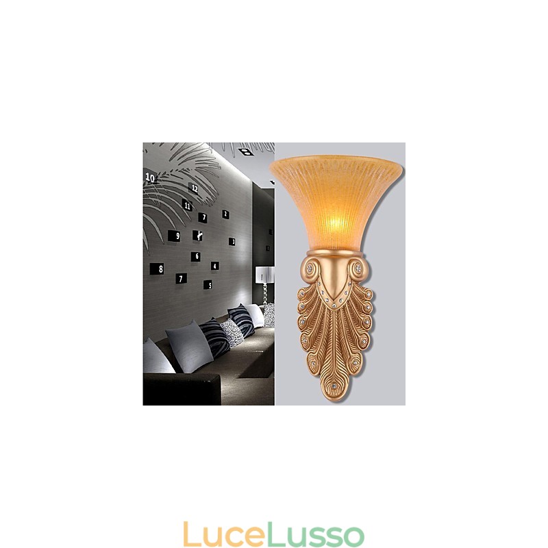 Moderno Contemporaneo Tradizionale Classico Rustico Lodge Pittura Caratteristica per Cristallo Mini Stile Ambientale