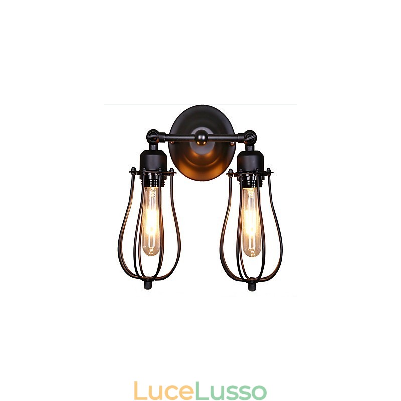 Tradizionale Classico Rustico Lodge Country Pittura Caratteristica per Braccio Oscillante Luce Ambientale Applique da Parete Luce da Parete