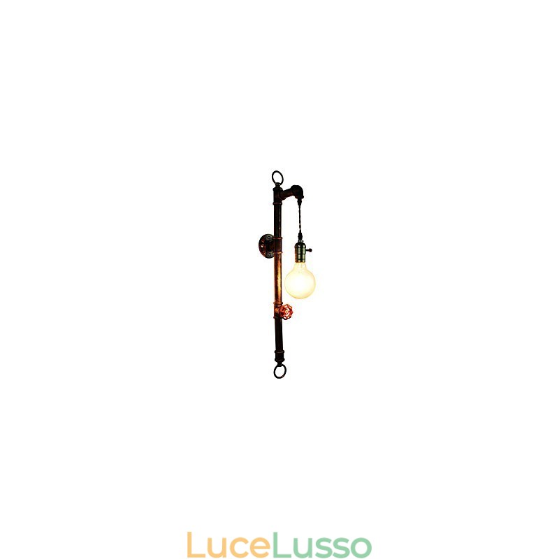 Applique da parete Applique da parete Applique da parete Lampada da parete in ferro Lampada da parete con spada laser nera stupida