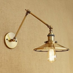 Rustic Lodge Country Retro elettrolitico Caratteristica per Mini Style Swing Arm Luce ambientale