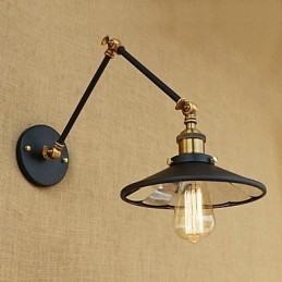 Rustic Lodge Country Retro elettrolitico Caratteristica per Mini Style Swing Arm Luce ambientale