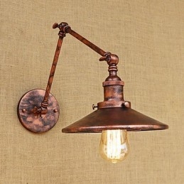Rustic Lodge Country Retro elettrolitico Caratteristica per Mini Style Swing Arm Luce ambientale