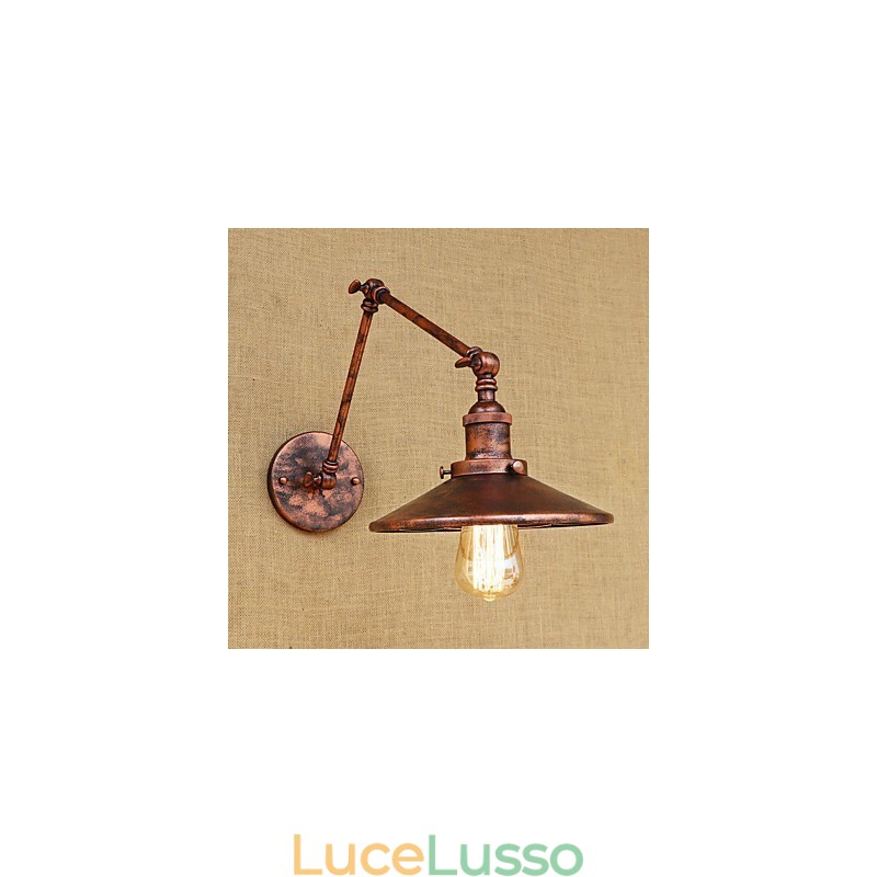 Rustic Lodge Country Retro elettrolitico Caratteristica per Mini Style Swing Arm Luce ambientale