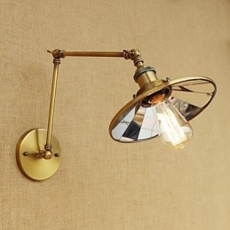 Rustic Lodge Country Retro elettrolitico Caratteristica per Mini Style Swing Arm Luce ambientale