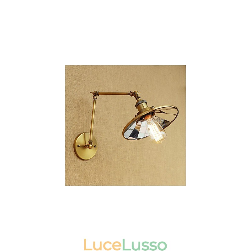 Rustic Lodge Country Retro elettrolitico Caratteristica per Mini Style Swing Arm Luce ambientale