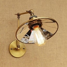 Rustic Lodge Country Retro elettrolitico Caratteristica per Mini Style Swing Arm Luce ambientale