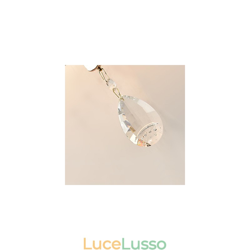 Applique da parete moderna contemporanea elettroplaccata caratteristica per la protezione degli occhi luce ambientale applique da parete