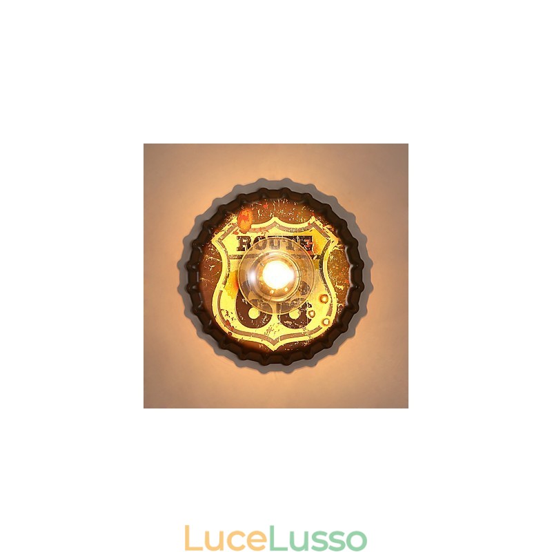 Tradizionale classico rustico Lodge Country Painting Caratteristica per mini stile luce ambientale applique da parete luce da parete