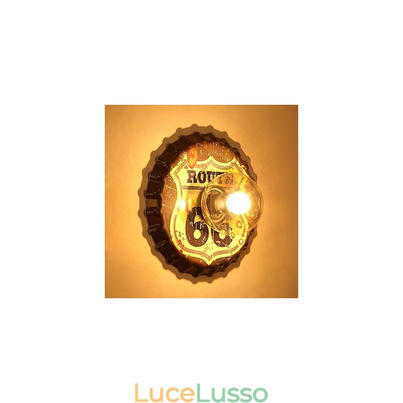 Tradizionale classico rustico Lodge Country Painting Caratteristica per mini stile luce ambientale applique da parete luce da parete