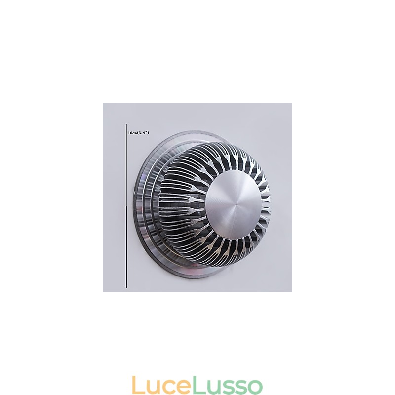 Lampada da parete moderna in alluminio leggero da montare a filo Decora le luci da parete