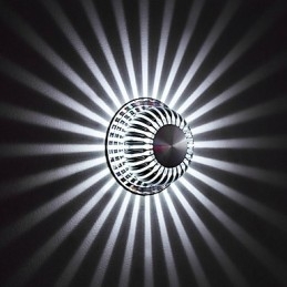 Lampada da parete moderna in alluminio leggero da montare a filo Decora le luci da parete