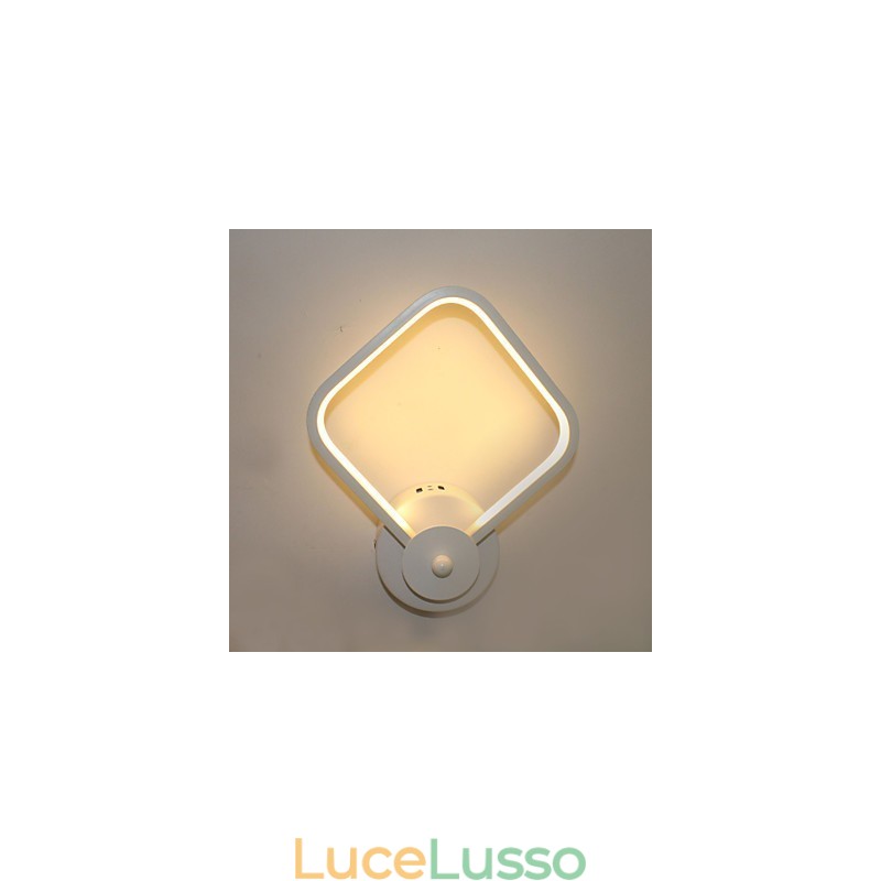 Lampada da comodino semplice e moderna per camera da letto Lampada da parete Lampada da scale in alluminio con personalità creativa