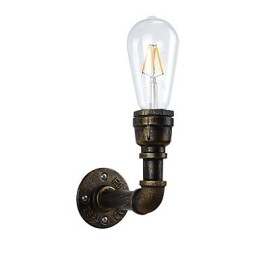 Rustic Lodge Tradizionale Classico Ottone Antico Caratteristica per Luci da Parete Luce Ambientale Applique