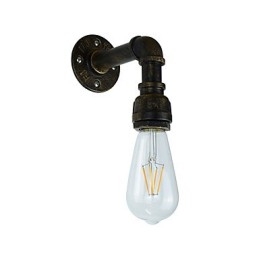 Rustic Lodge Tradizionale Classico Ottone Antico Caratteristica per Luci da Parete Luce Ambientale Applique