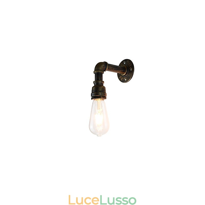 Rustic Lodge Tradizionale Classico Ottone Antico Caratteristica per Luci da Parete Luce Ambientale Applique