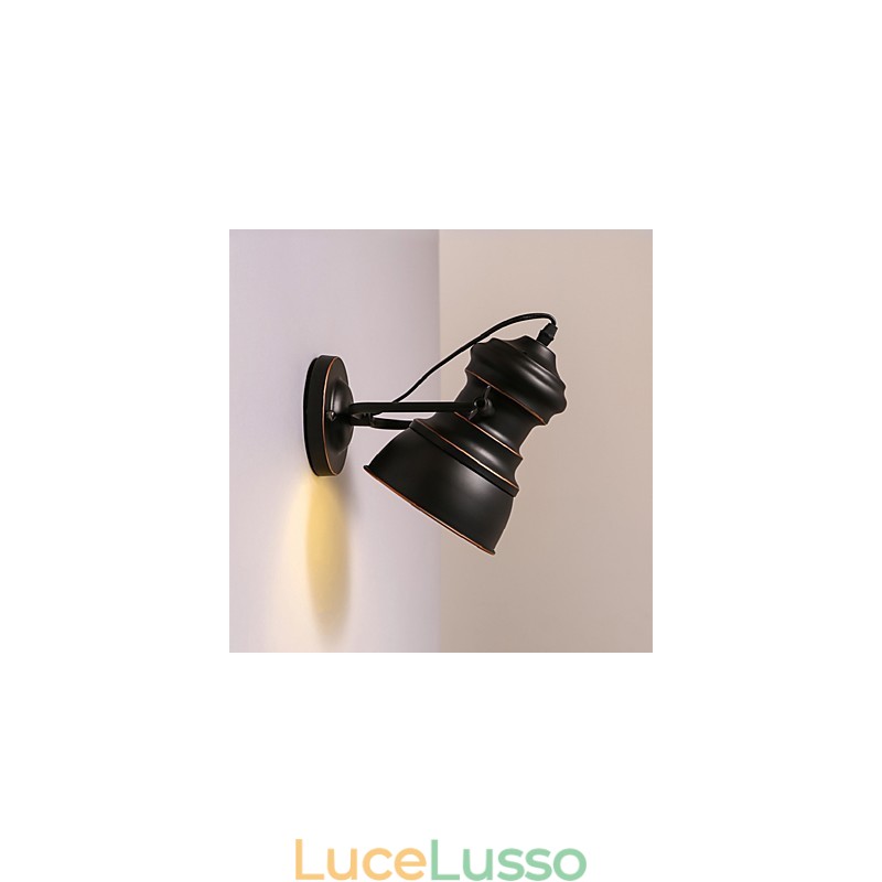 Illuminazione industriale vintage, retro, di lusso, per interni, camera da letto, balcone, bar, corridoio, lampade