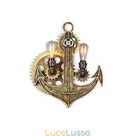 Applique da parete vintage industriali in legno a forma di ingranaggio luci girevoli creative illuminazione decorativa per ristoranti, bar e caffetterie Applique da parete vintage industriali in legno a forma di ingranaggio luci girevoli creative illuminazione decorativa per ristoranti, bar e caffetterie