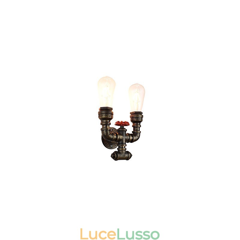 Rustic Lodge Tradizionale Classico Ottone Antico Caratteristica per Luci da Parete Luce Ambientale Applique