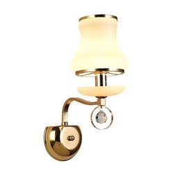 Moderna contemporanea elettroplaccata caratteristica per cristallo mini stile protezione degli occhi luce ambientale applique da parete
