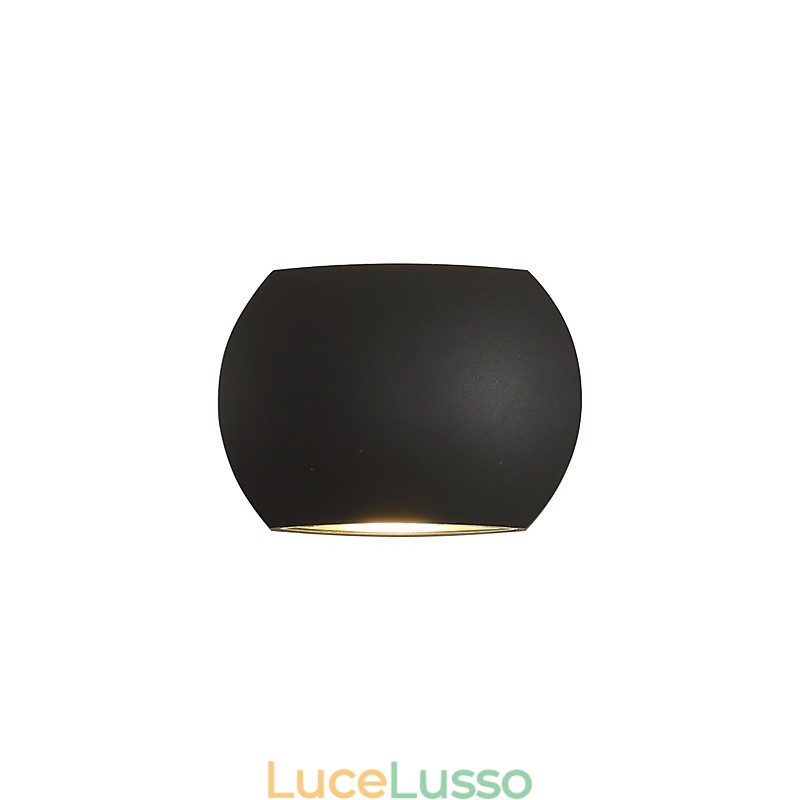 Moderno Contemporaneo Moderno Contemporaneo Country Finitura in ossido nero Caratteristica per applique da parete con luce ambientale