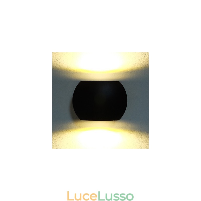 Moderno Contemporaneo Moderno Contemporaneo Country Finitura in ossido nero Caratteristica per applique da parete con luce ambientale