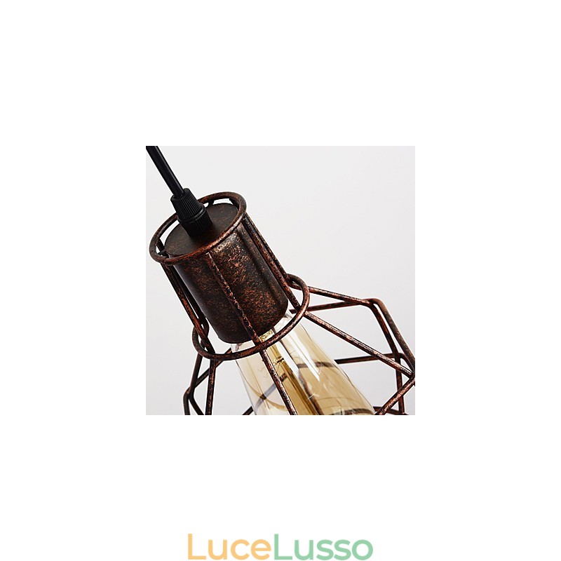 Lampada da parete in ferro retrò industriale Lampada da parete con puleggia di sollevamento di personalità creativa