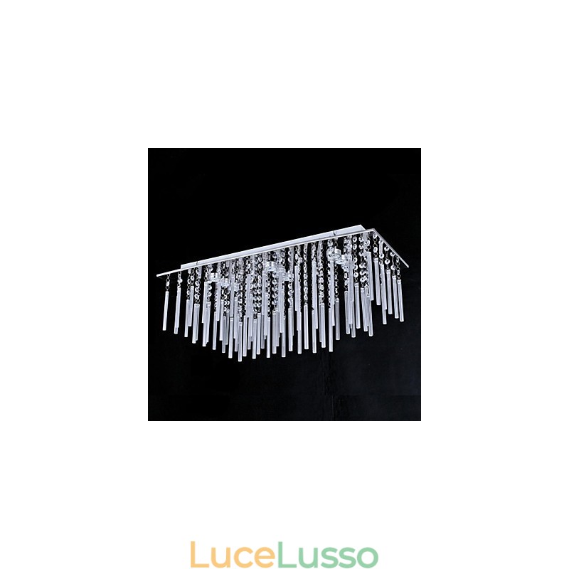 Lampada da soffitto 9 luci moderna semplice artistica
