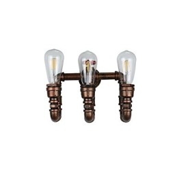 Rustic Lodge Tradizionale Classico Ottone Antico Caratteristica per Luci da Parete Luce Ambientale Applique